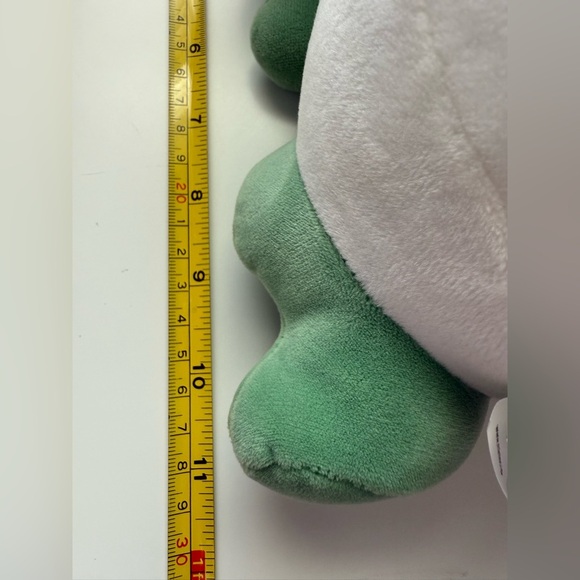 11” Green Dinosaur Plush Toy - Picture 11 of 12